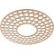 Ekena Millwork Fink Wood Fretwork Pierced Ceiling Medallion, Alder, 36"OD x 13 1/8"ID x 3/8"T CMWP36X36X0375FFAL - alternate 4